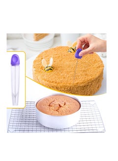 Raiten Cake Tester 4 Pieces Stainless Steel Baking Tester with Cover Reusable Metal Cake Tester Mini Cupcake Tester Baking Cake Tester Needle Sticks for Bread Pastry Biscuit Muffin Cookie Baking Tools  - Image 4