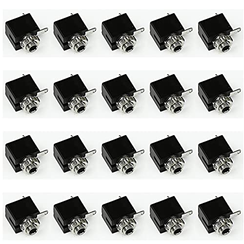 CESS 2.5mm TS Socket PCB Panel Mount for 2.5mm Audio Plug (20 Pack) - Image 2