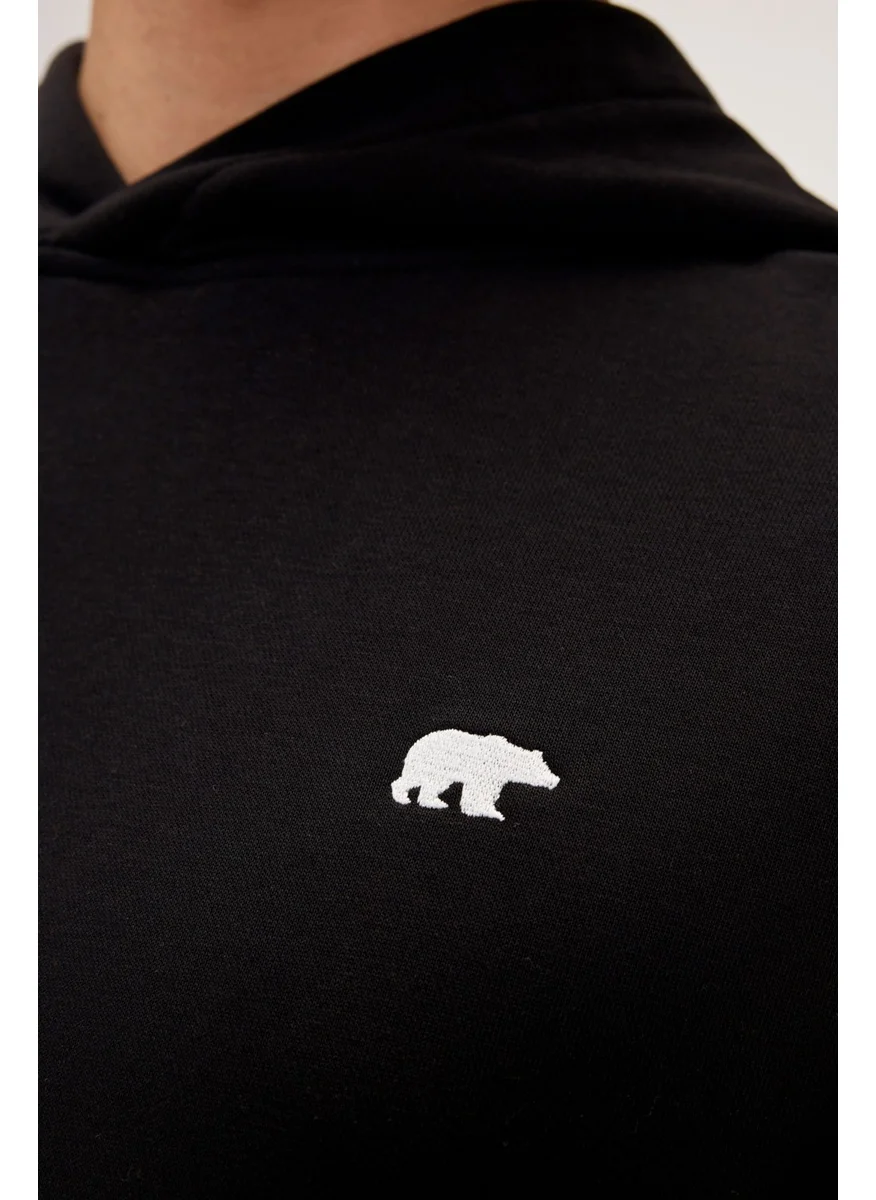 Bad Bear Drake Os Men's Black Sweatshirt 24.02.12.014-C01