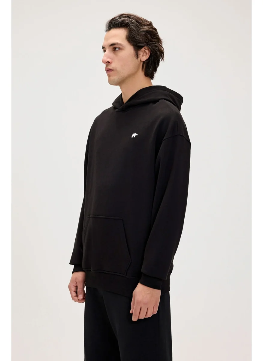 باد بير Drake Os Men's Black Sweatshirt 24.02.12.014-C01