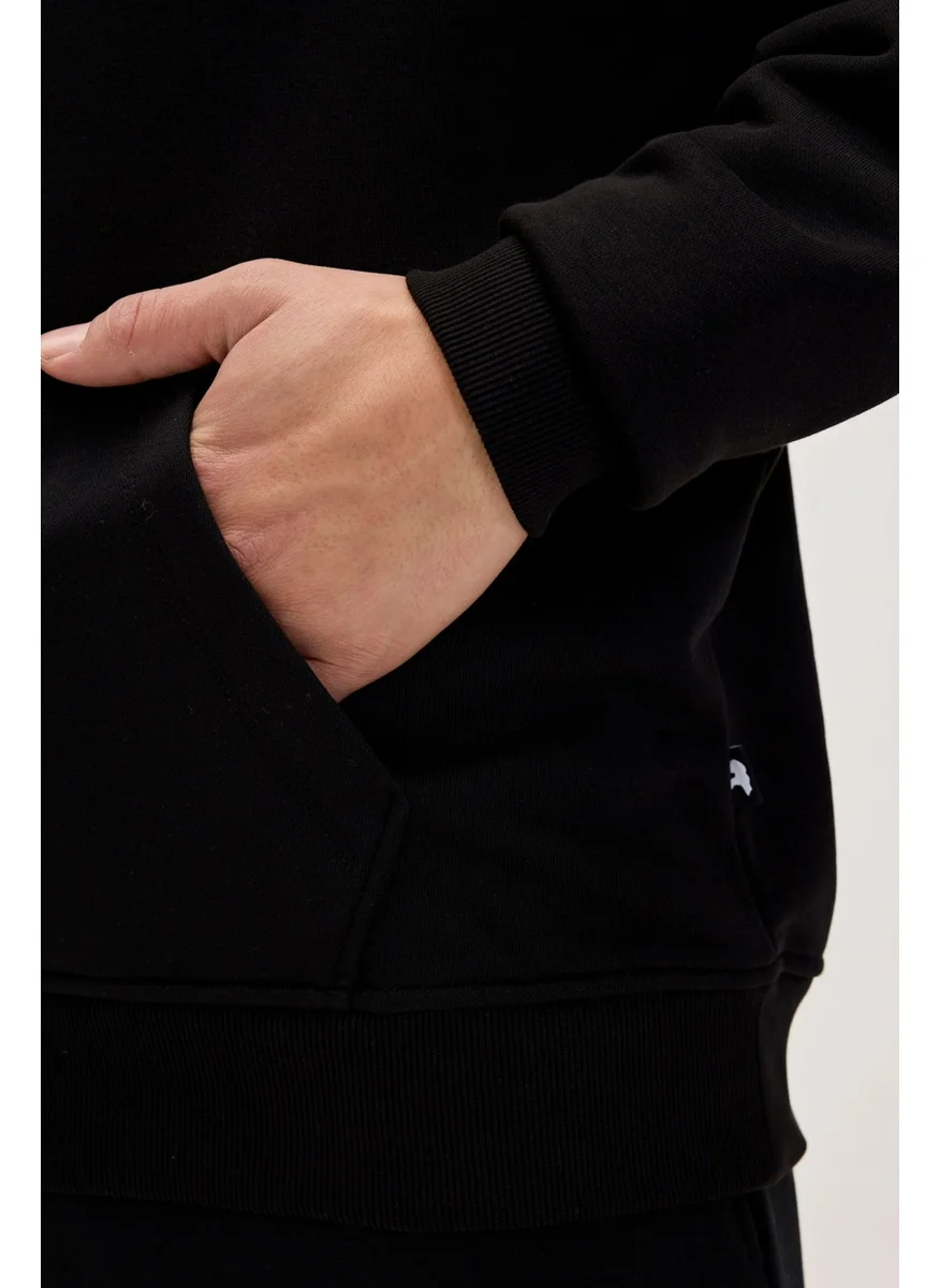 Bad Bear Drake Os Men's Black Sweatshirt 24.02.12.014-C01