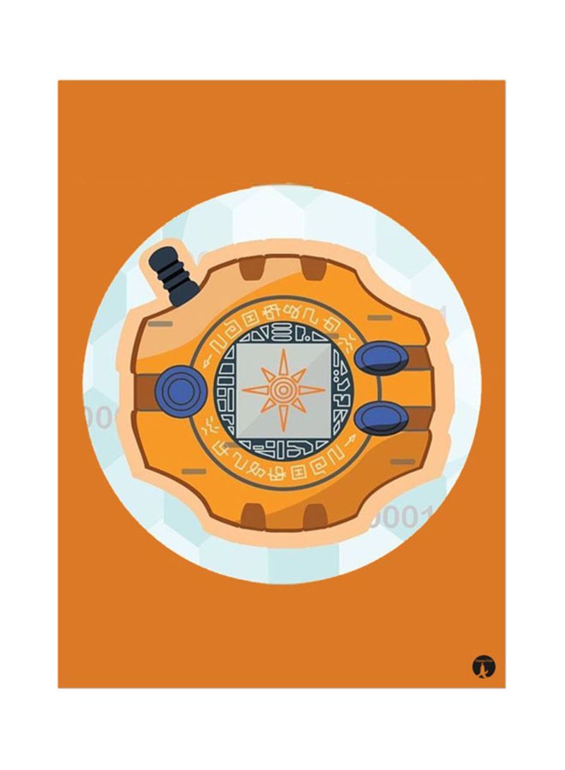 RKN The Anime Digimon Mouse Pad Yellow