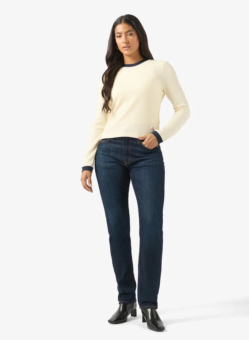 Calvin Klein Jeans  Essential Crew Neck T-Shirt for Women | Best Price UAE