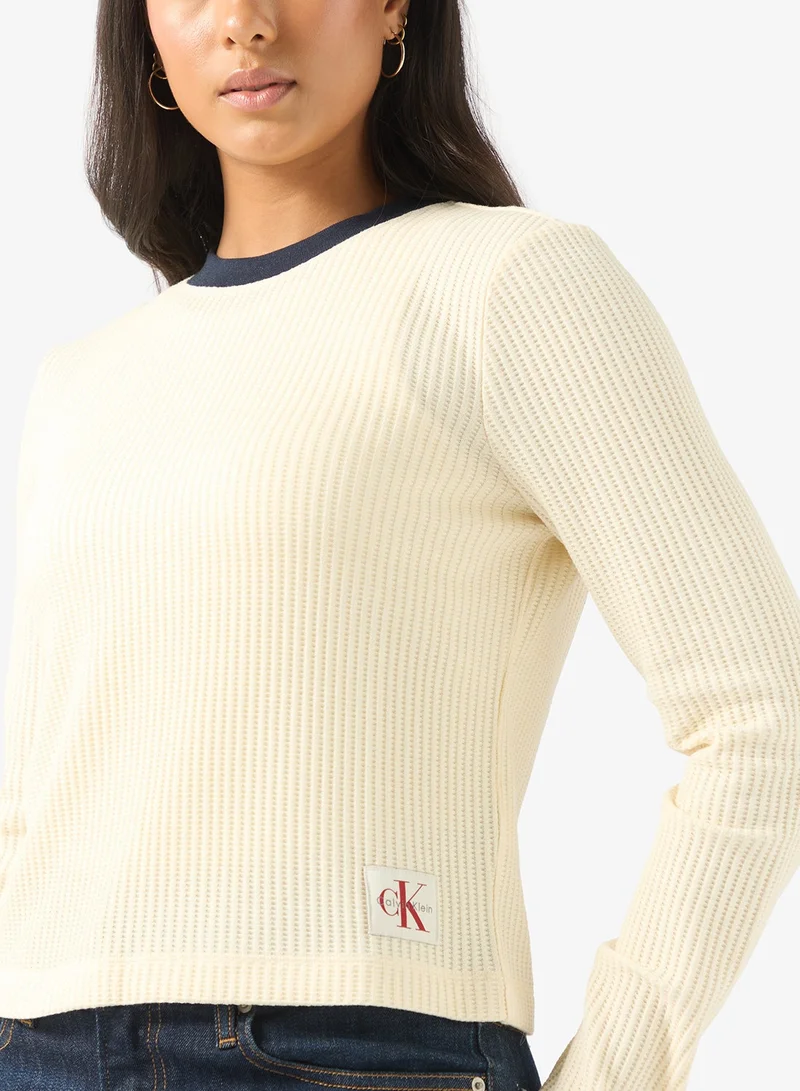 Calvin Klein Jeans  Essential Crew Neck T-Shirt for Women | Best Price UAE