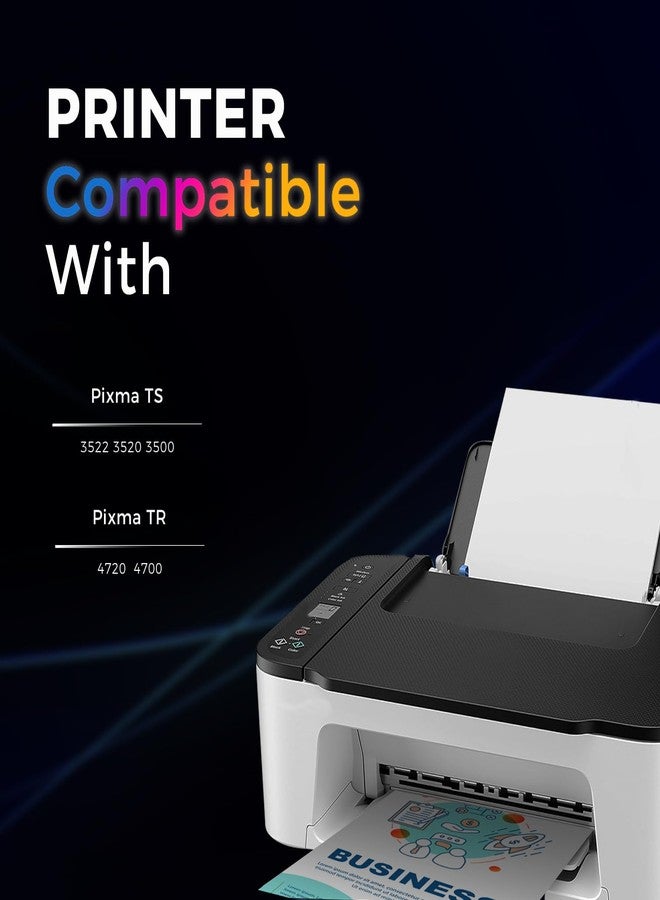 هوت كولور خرطوشة حبر أسود بديلة من نوع HOTCOLOR PG-275 XL لطابعات Canon Ink 275 و 276 XL لطابعات Canon PIXMA TS3522 TS3520 TR4720 (عبوة واحدة سوداء) - Image 2