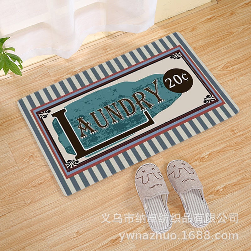Products Flannel Laundry Floor Mat Kitchen Bathroom Mat Source Manufacturers A Generation Of Global - Image 1