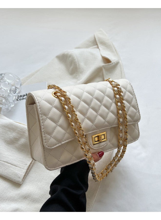 SAFIYA Qixi Festival Gift】2025 New Trending Women's Top Grain Leather Bag, Underarm Diamond Quilted Phone Crossbody Sling Bag - Image 1