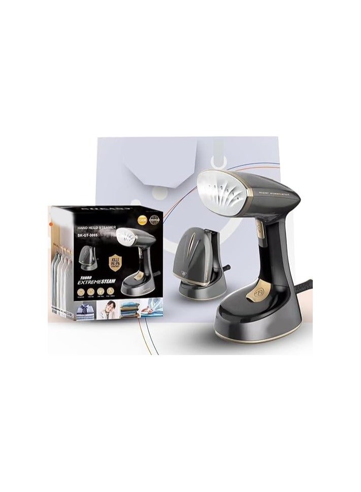 Portable Steam Device 1300W for Smoothing and Preparing Clothes, with 2 Steam Settings & 120ml Water Tank, Compact Electric Appliance for Home Use  - Image 1