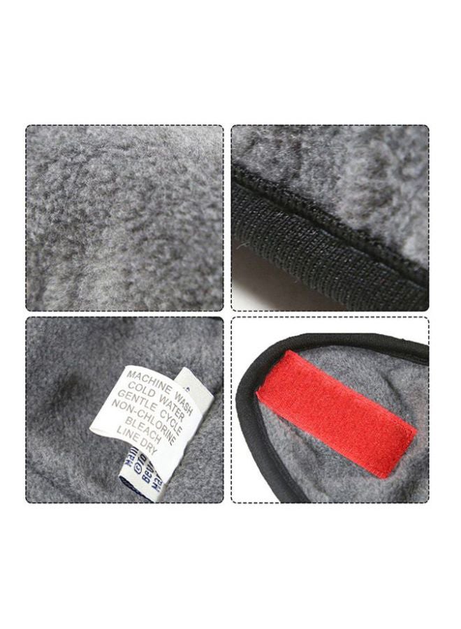 أوتاد معطف شتوي بحزام قابل للعكس أزرق كحلي XXL - Image 2