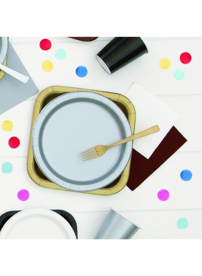 Unique 16 Silver Plates 9'' - Image 2