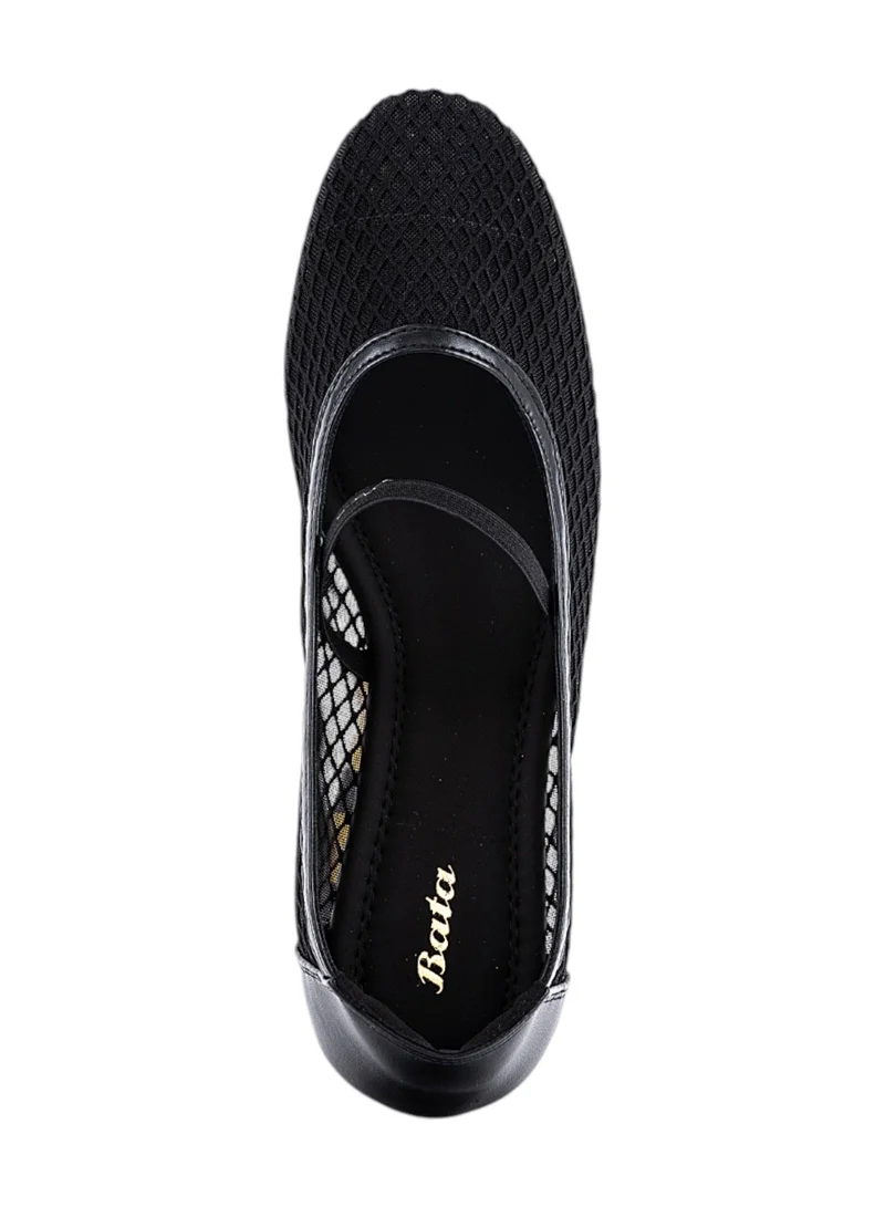 Bata Mesh Upper Strap Ballerinas