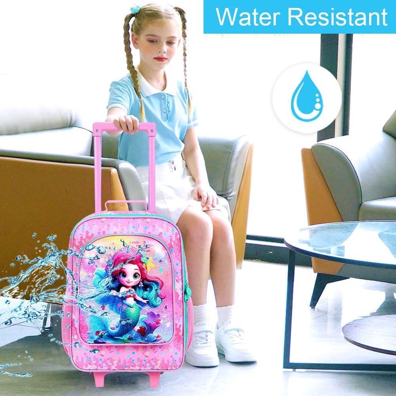 CCJPX Kids Luggage for Boys Girls, Toddler Rolling Travel Carry on Suitcase with Wheels - Image 2