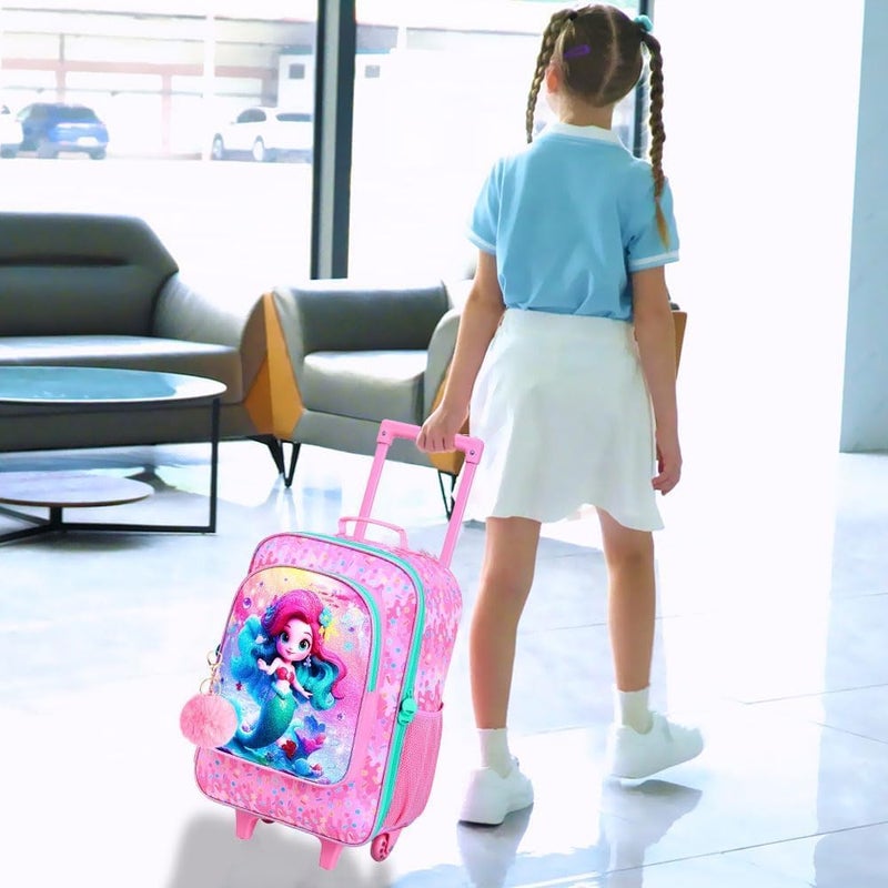 CCJPX Kids Luggage for Boys Girls, Toddler Rolling Travel Carry on Suitcase with Wheels - Image 5