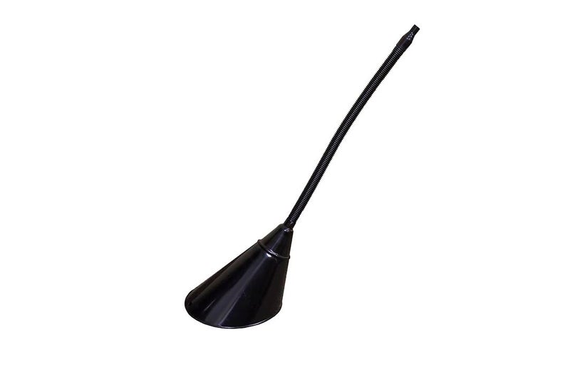 WirthCo Funnel King 94492 2 Qt Transmission Funnel W/Flex Spout & Screen - Painted Black, Multicolor - Image 1