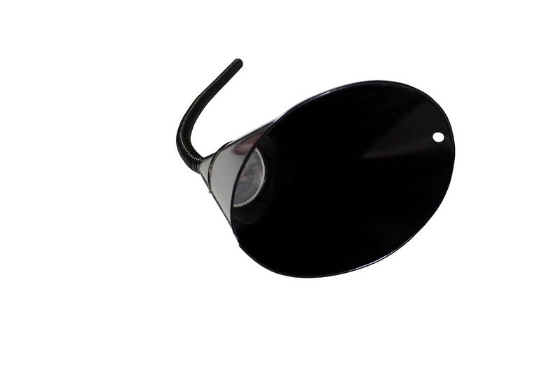 WirthCo Funnel King 94492 2 Qt Transmission Funnel W/Flex Spout & Screen - Painted Black, Multicolor - Image 3