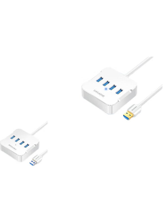 SAMZHE Usb 3.0 Hub, High-Speed 4-Port Expansion Dock, Usb Hub Expansion Dock, Laptop One-To Multi-Port Converter Adapter Extension Cable 1.5 Meters Hub01 - Image 3