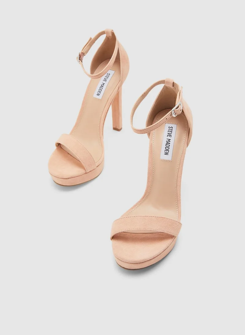 STEVE MADDEN Leslie Ankle Strap Sandal - Pink