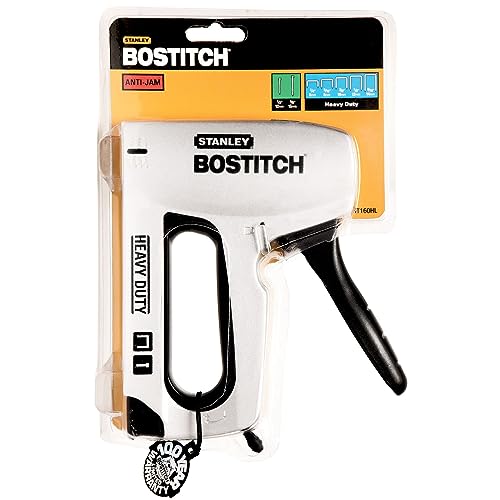 BOSTITCH Heavy Duty Staple Gun, Anti-Jam Mechanism, Ideal for Molding, Picture Frames, Carpet Padding, and Insulation (BT160HL) - Image 2