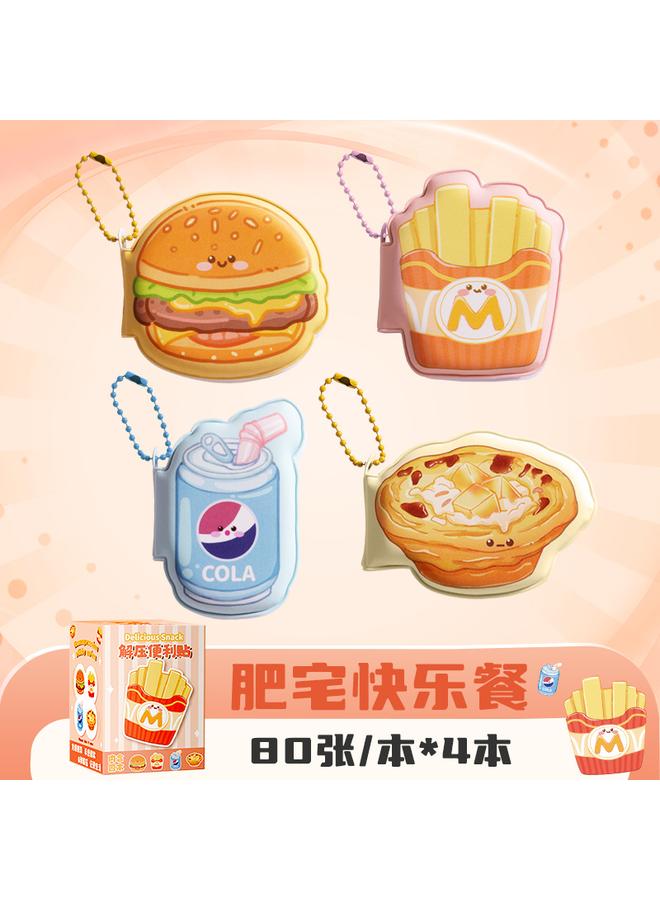 Bluejw Decompression Of This Decompression Notebook Students Super Cute Cute Hand Account Book Children 3 Three-dimensional Hand Account Book Suit High Color Value - Image 1