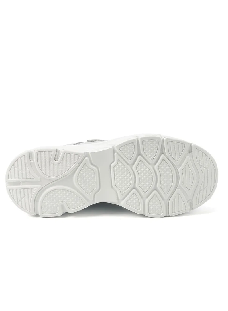 U.S. Polo Assn. Kids' Grey Velcro Strap Sneakers – Comfy, Cushioned Sole for All-Day Play!