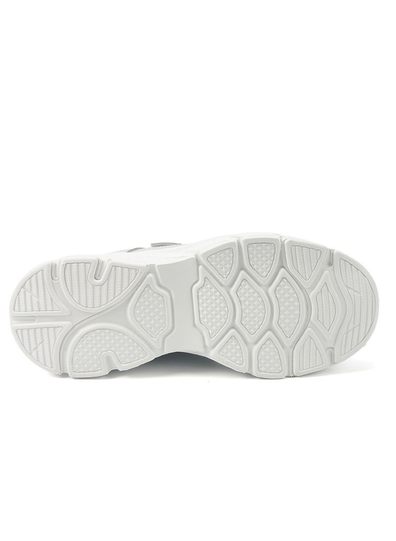 U.S. Polo Assn. Kids Grey Velcro Strap Sneakers – Comfy, Cushioned Sole for All-Day Play!  - Image 4