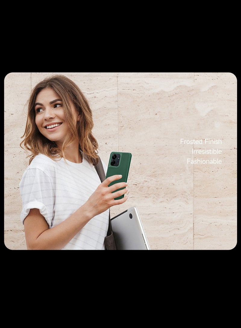 CHAPPELINE Silicone Pattern Card Holder Case Cover For Xiaomi Redmi 13C Dark Green  - Image 5
