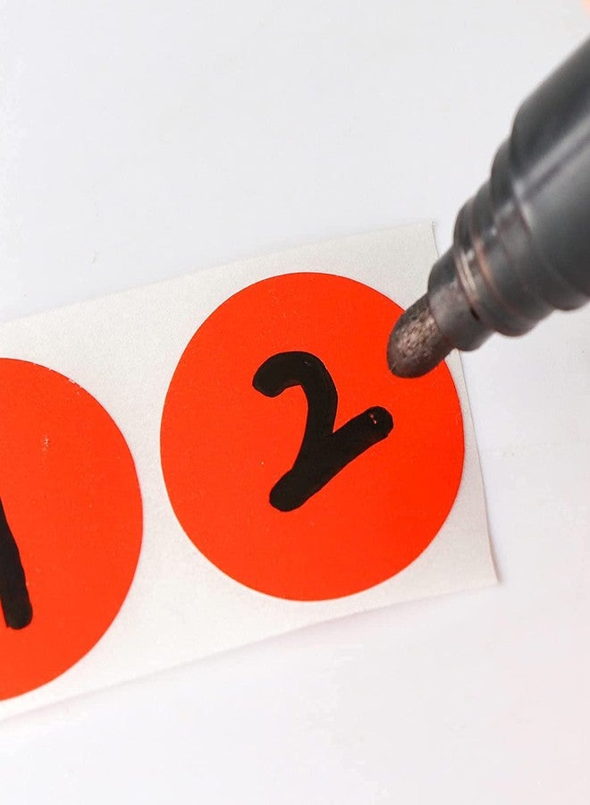 True-Ally ملصقات دائرية ذاتية اللصق من ترو-آلي، 3000 قطعة بألوان متنوعة، قطرها 1 بوصة، سطح قابل للكتابة، لتنظيم المخزون وتصنيف الملفات وتخطيط التقويم (ألوان متنوعة). - Image 3