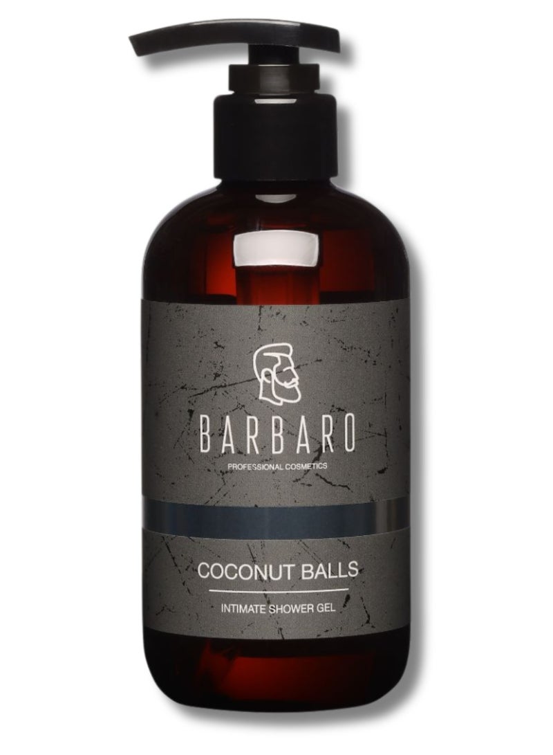 باربارو غسول باربارو الطبيعي للرجال للمنطقة الحساسة بكرات جوز الهند، متوازن الحموضة، عناية يومية لطيفة، 250 مل. - Image 1