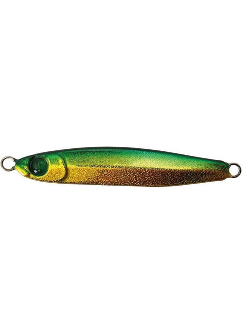 Mezashi Casting Jig Fake Fish Green GOLD-30GR