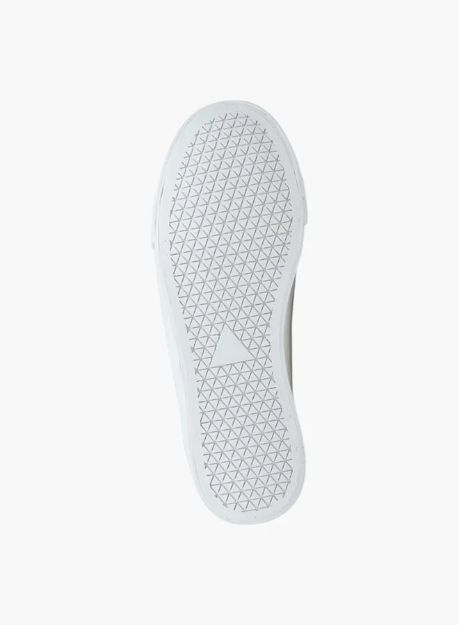 GAP Women's Logo Detail Sneakers with Lace-Up Closure - BALTIMORE