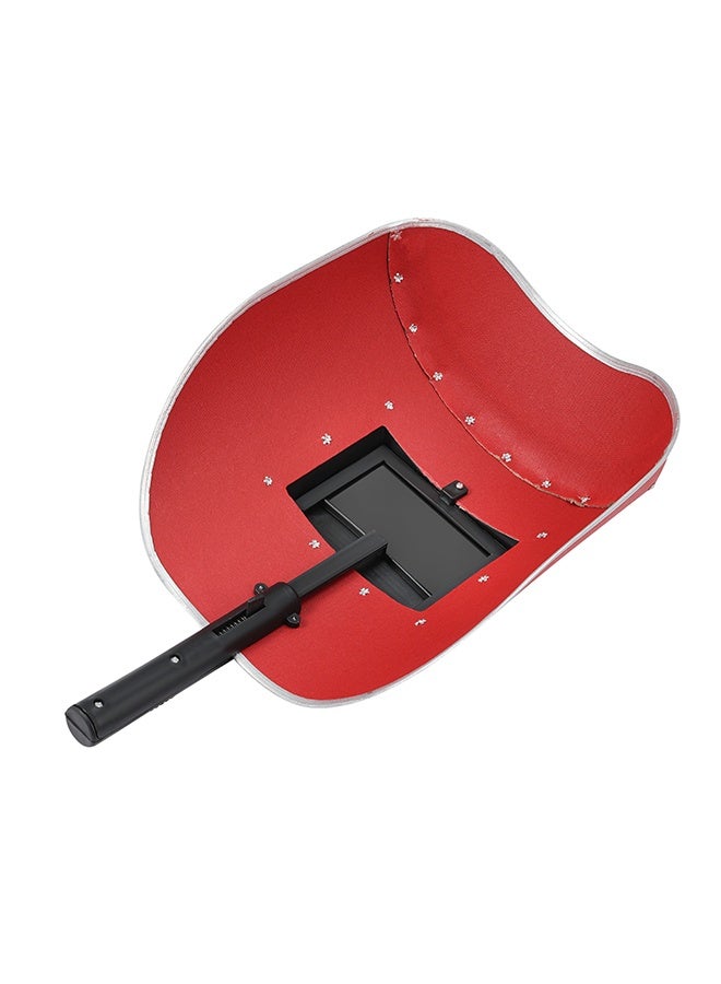 LAWAZIM Pro7 Half Auto Welding Mask - Handheld Welding Face Shield with Riveted Border, Curved Coverage, and Ergonomic Grip for ARC Welding, Cutting, Polishing, and Metalwork Tasks - Image 3