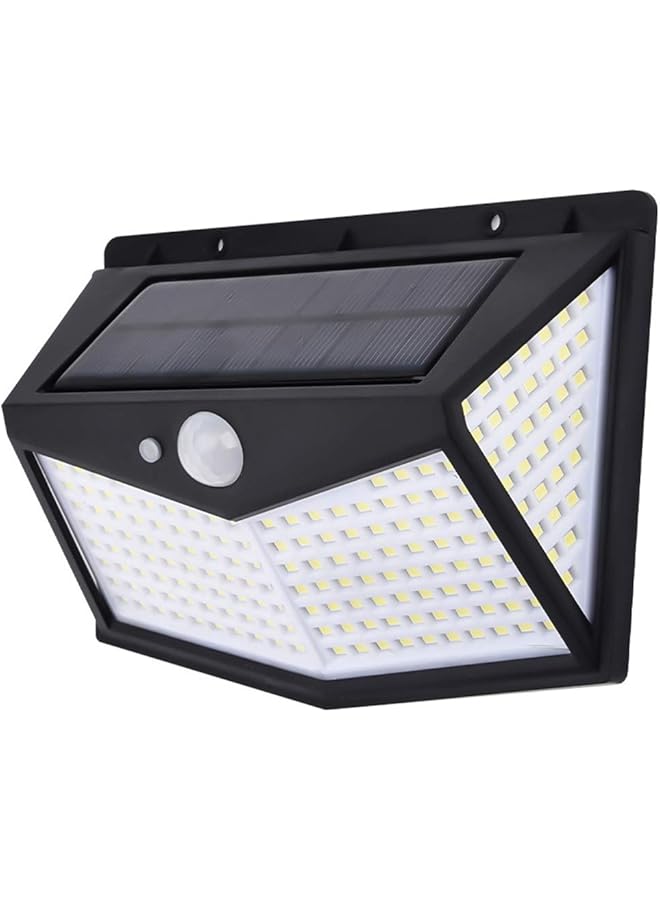 إيروريكس مصباح حائطي يعمل بالطاقة الشمسية مع مستشعر حركة مقاوم للماء بثلاثة أوضاع - Image 1