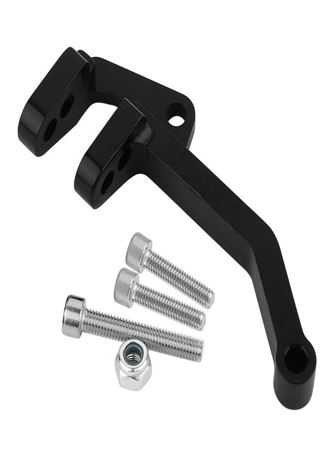 Pothyes TRX4 TRX6 CNC Aluminum Panhard Mount for 1/10 TRX-4 Bronco TRX-6 G63 RC Crawler Car Upgrade Parts (Black) - Image 2