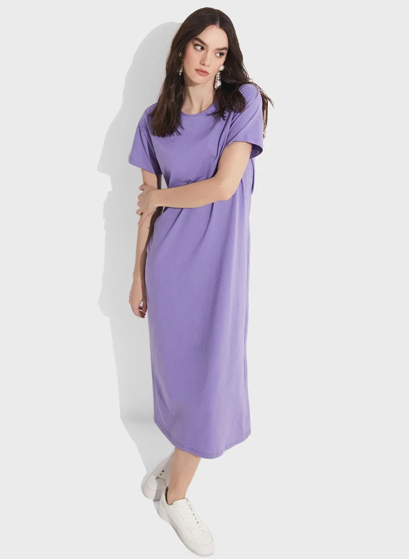 JUNE T-Shirt Midi Dress