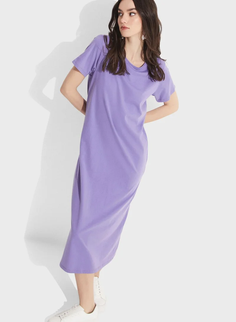 JUNE T-Shirt Midi Dress
