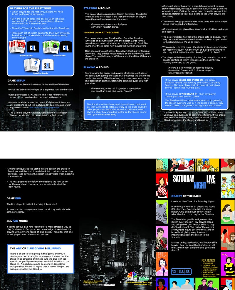 Buffalo Games - Saturday Night Live - The Game - Image 3