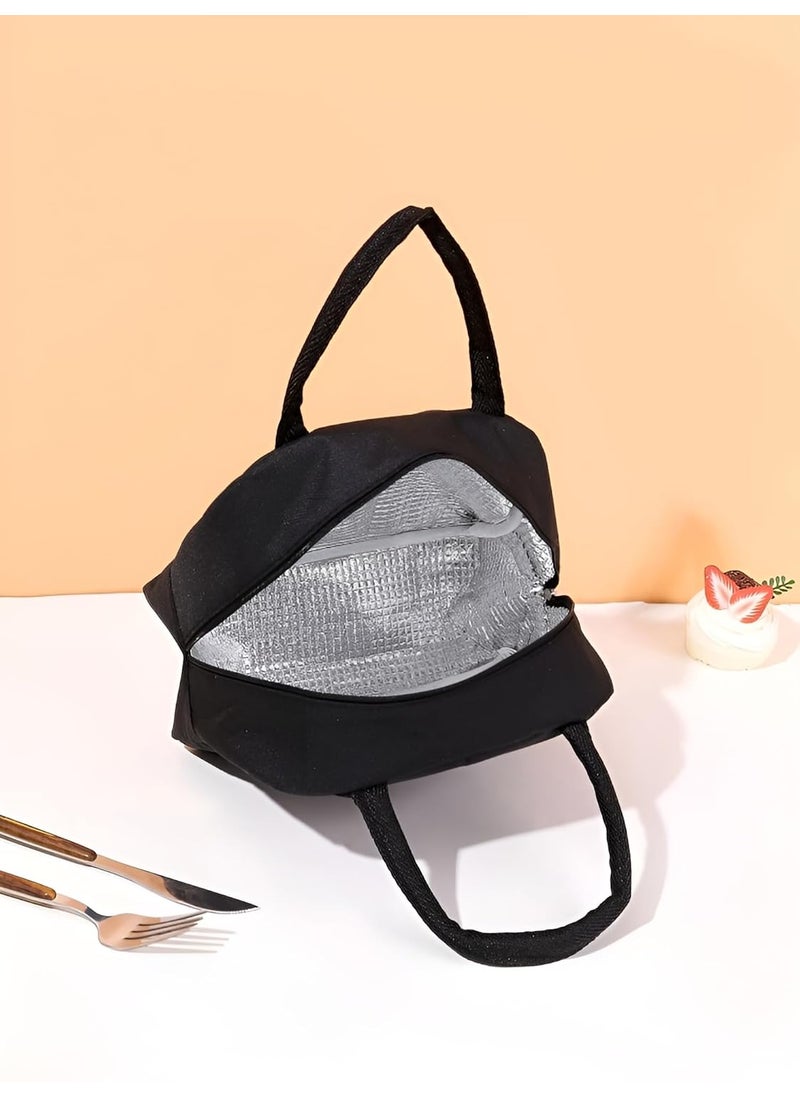 NFI essentials - NFI essentials Insulated Lunch Bag for Men Women Large Tiffin Carry Bag Travel Lunch Box Organizer for Office, School, College, Leak-Proof Lunch Cooler Bag - Image 1