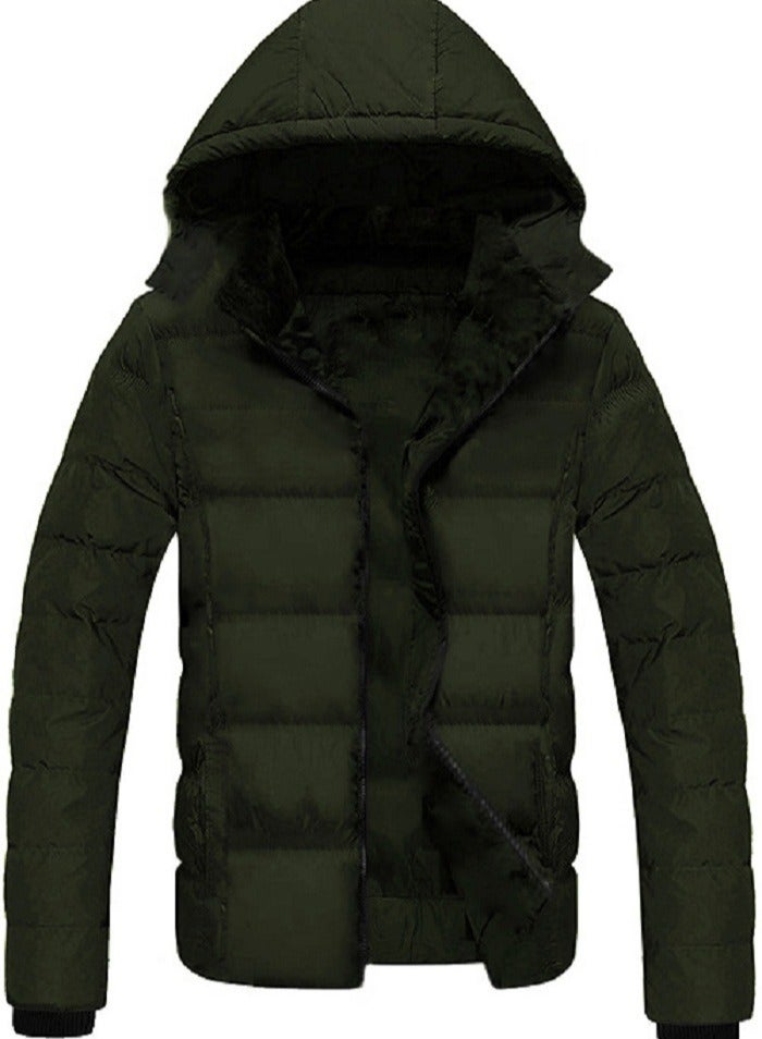 general Bomber Jacket with Removable Hood For Unisex - Image 1