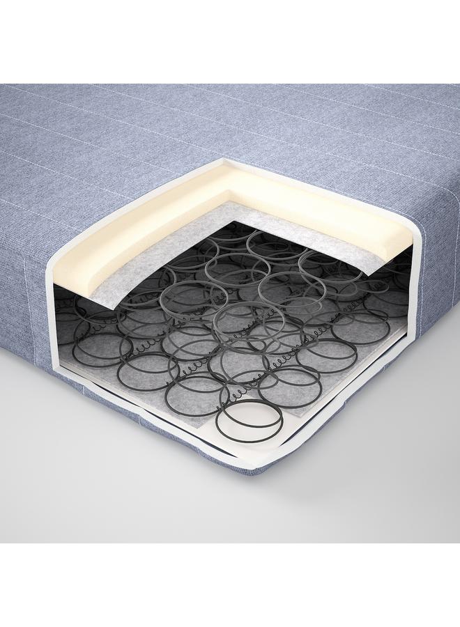 erorex Sprung Mattress Extra Firm/Light Blue 90X200 Cm - Image 3