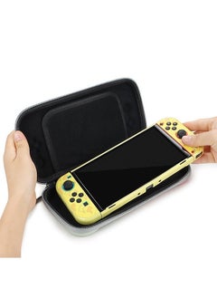 Tomtoc Tomtoc Carrying Case for Nintendo Switch OLED Model Slim Protective Sleeve with 10 Game Cartridges Travel Carry Case  - Image 4