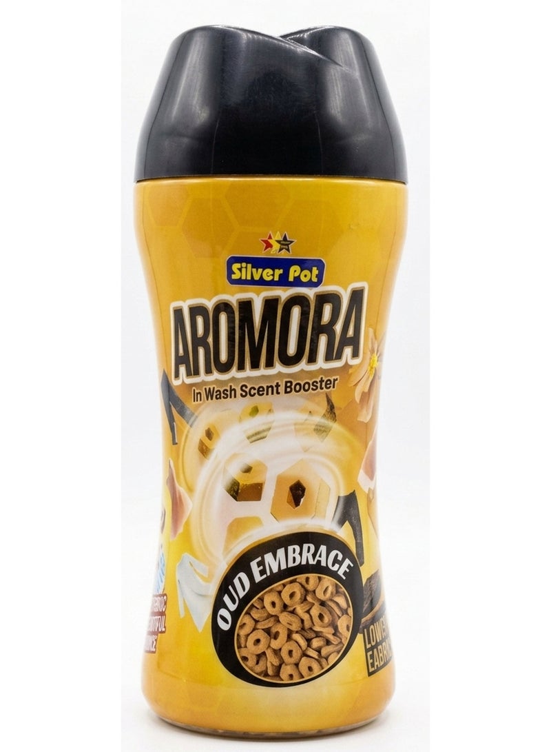 Silver Pot Aromora Laundry In Wash Scent Booster Oud Embrace 300g - Image 1