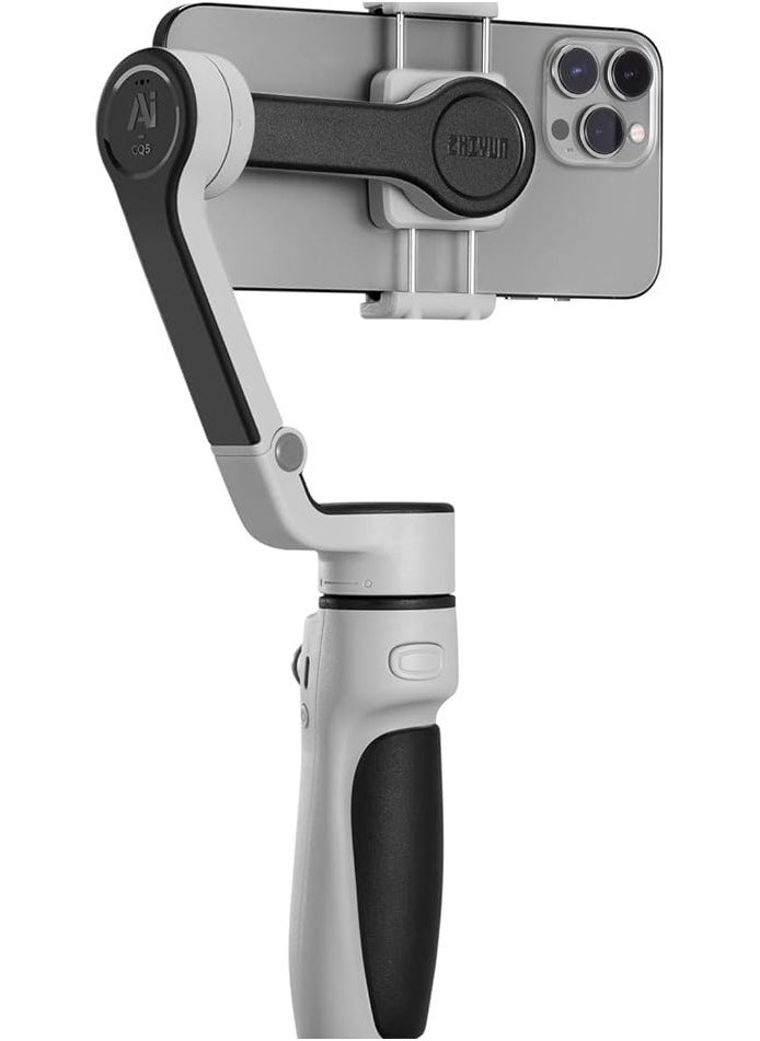 Zhiyun ZHIYUN CINEPEER CRANE 4E Camera Gimbal for DSLR and Mirrorless Cameras, 3-Axis Stabilizer Gimbal, Lightweight Camera Stabilizer for Nikon/Canon/Sony/Panasonic/Fujifilm, Light Gray  - Image 1
