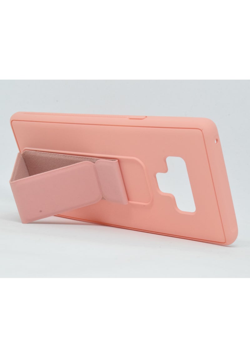 BORTONY Galaxy Note 9 Case, Fully Covered With Finger Grip Stand Holder Anti Slip Shockproof Protective Case Cover For Samsung Galaxy Note 9 - Image 2