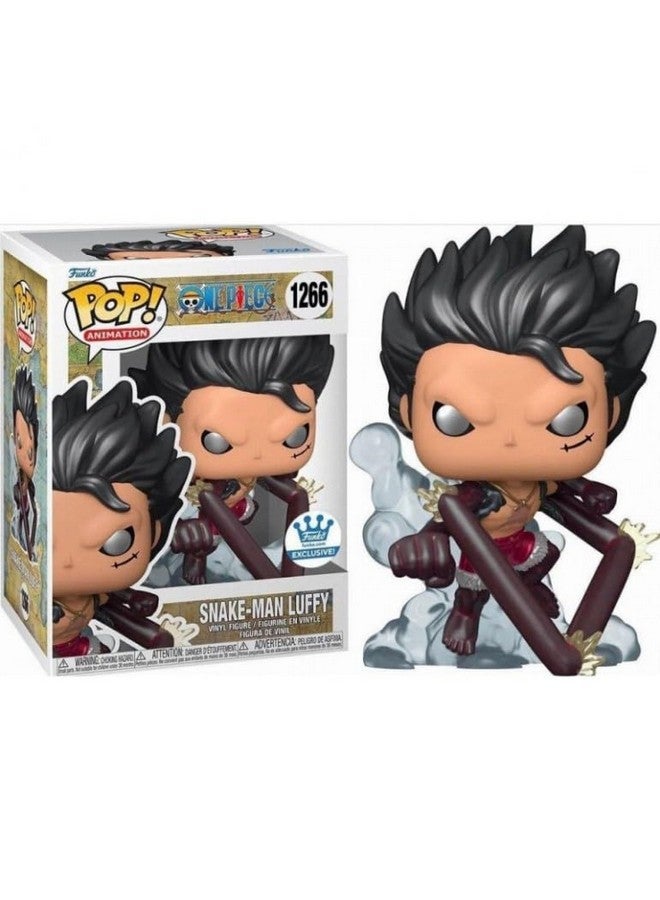 Funko Pop Animation One Piece Snakeman Luffy Metallic Exclusive 1266 - Image 5