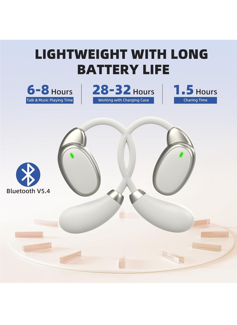 Translation Earbuds-Language Translator Earbuds in 150 Languages and 10 Offline, Translating Earbuds Real Time for iOS & Android, Translator Device for Travel Business (Beige)