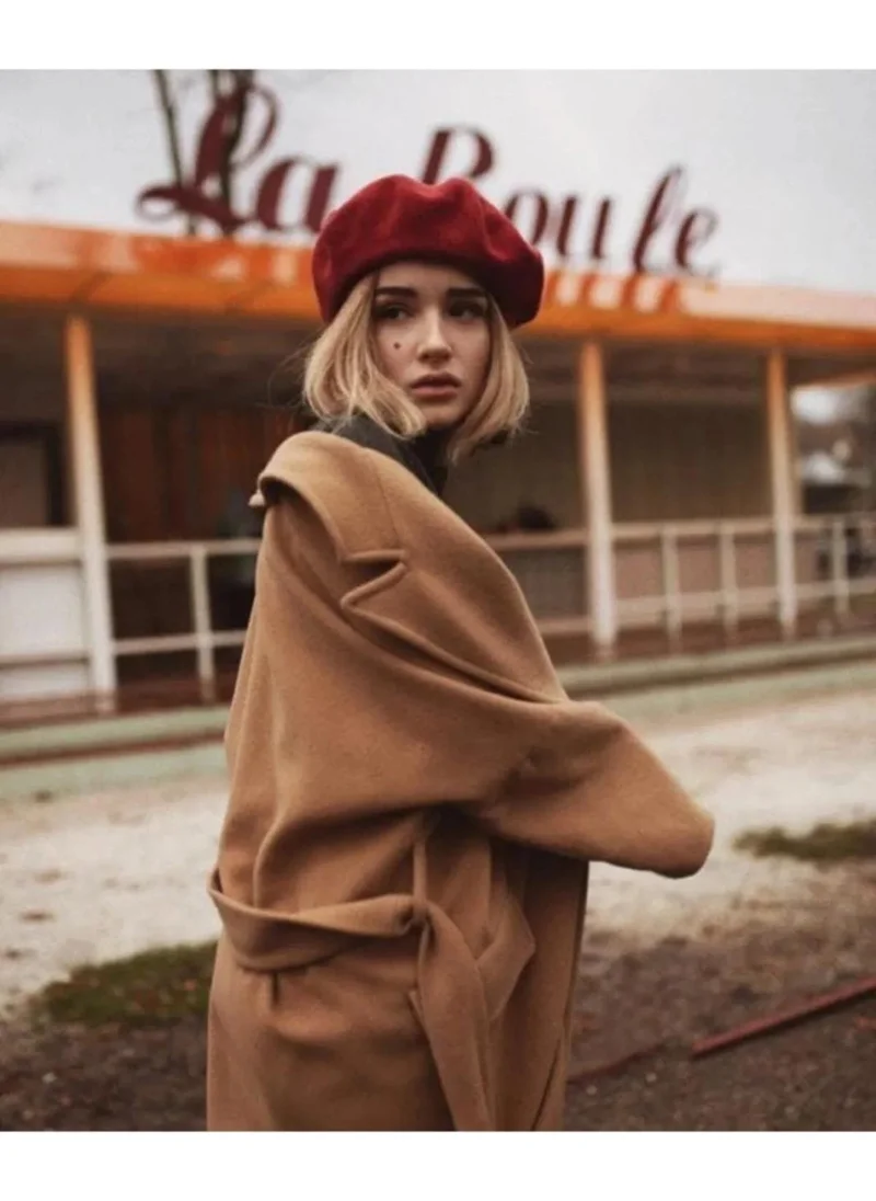 Bahels Cherry French Painter Felt Beret