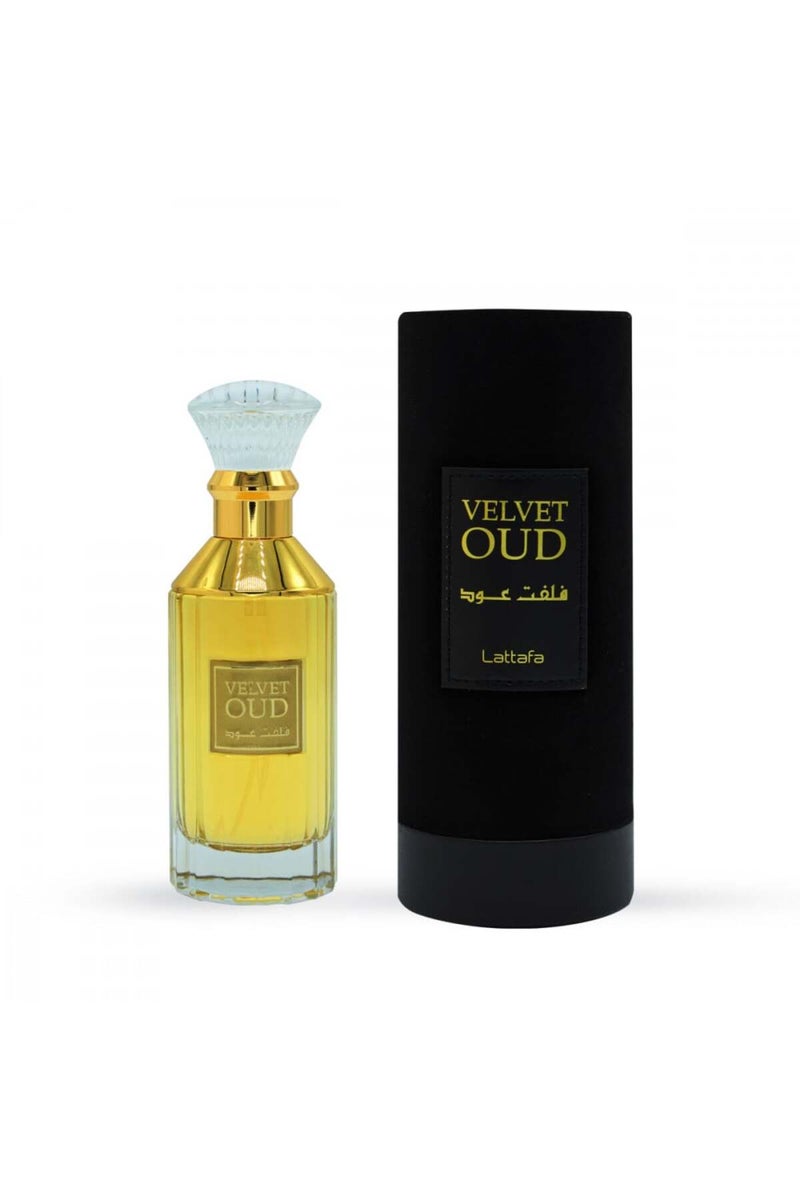 Lattafa Velvet Oud by Lattafa for Unisex, Eau de Parfum, 100ml - Image 1