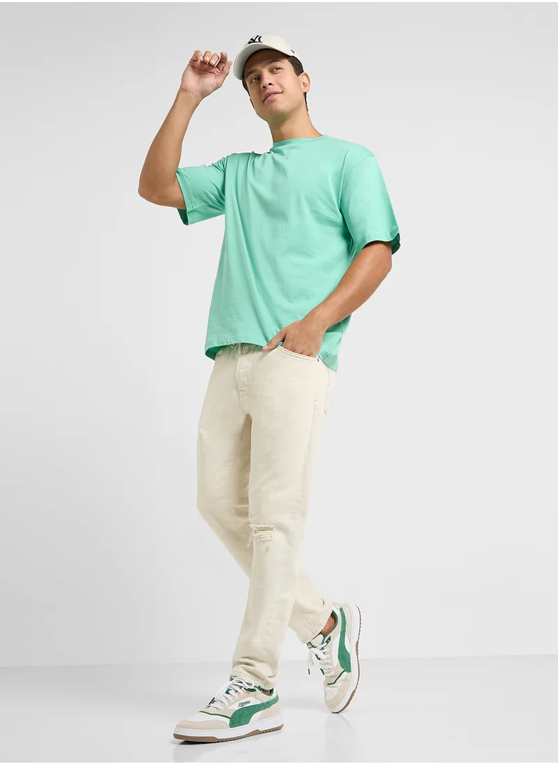 Seventy Five Graphic Oversized T-Shirt
