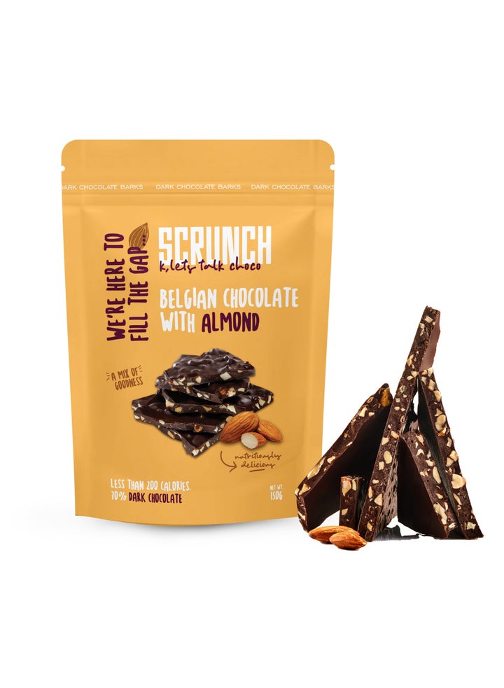 Belgian Dark Chocolate With Almond