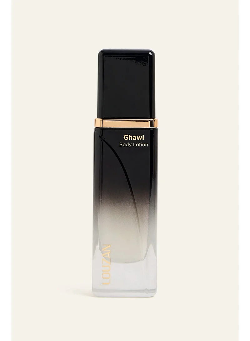 Louzan Ghawi Body Lotion – Mandarin, Orange Blossom & Patchouli 120ml